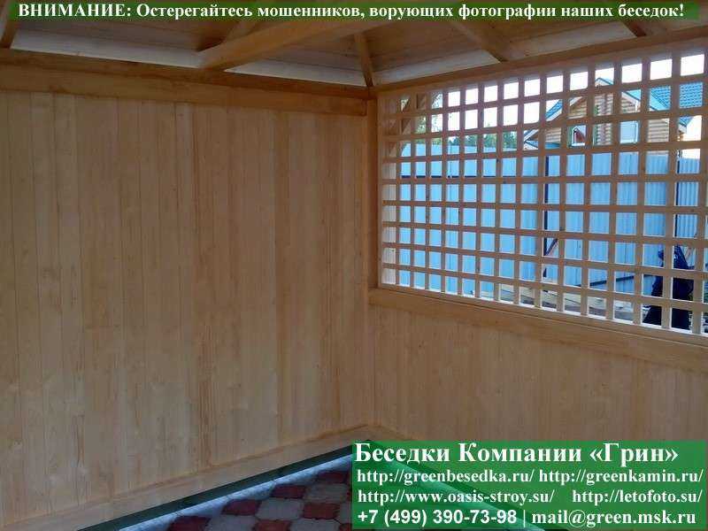 Японская, Китайская Беседка Для Дачи 3х5. Вариант № 2 - Фото № 14