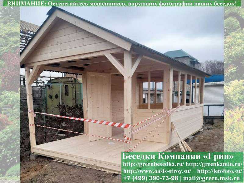 Бытовка-Хозблок С Навесом Для Дачи, Дома 3х6 - Фото № 7
