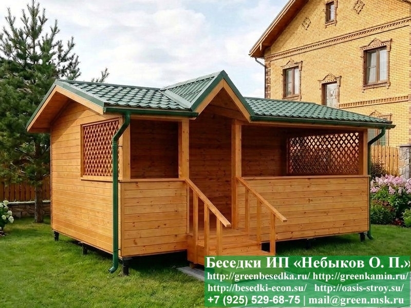 Беседка-Веранда С Хозблоком Для Дачи 4х5, 5х6 - Фото № 4