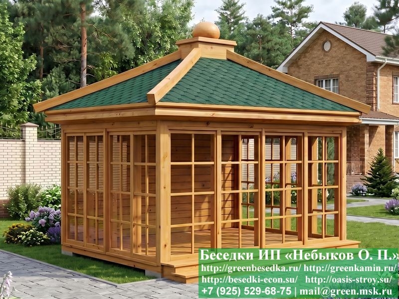 Оригинальный Деревянный Чайный Домик 'Кикуэ' - Фото № 1 Оригинальный Деревянный Чайный Домик 'Кикуэ' - Фото № 1