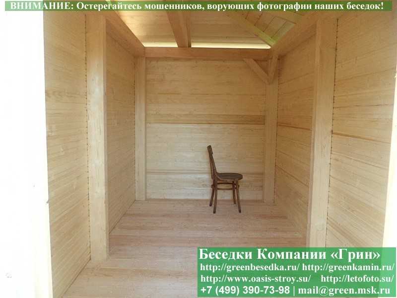 Японская, Китайская Беседка Для Дачи С Хозблоком 4х5 - Фото № 13